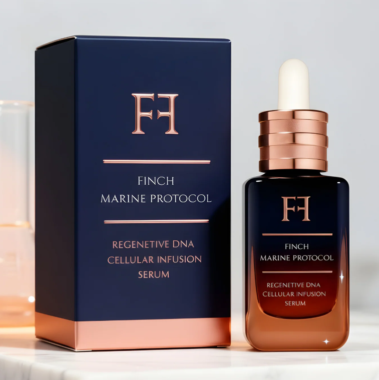 Finch Marine Protocol Arctic PDRN regenerative serum product shot premium anti-aging