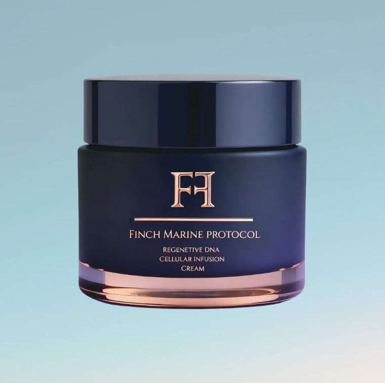 Finch Marine Protocol PDRN cream moisturizer jar for mature dry skin anti-aging skincare